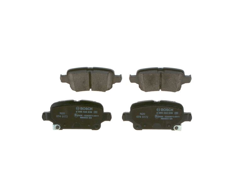 BOSCH 0986424839 Fren Balatasi Arka Astra K 1.0-1.4-1.4t-1.6t-1.6cdti 16>